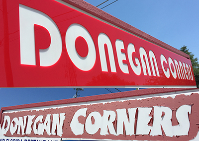 Donegan Rehab Retrofit Repair Sign